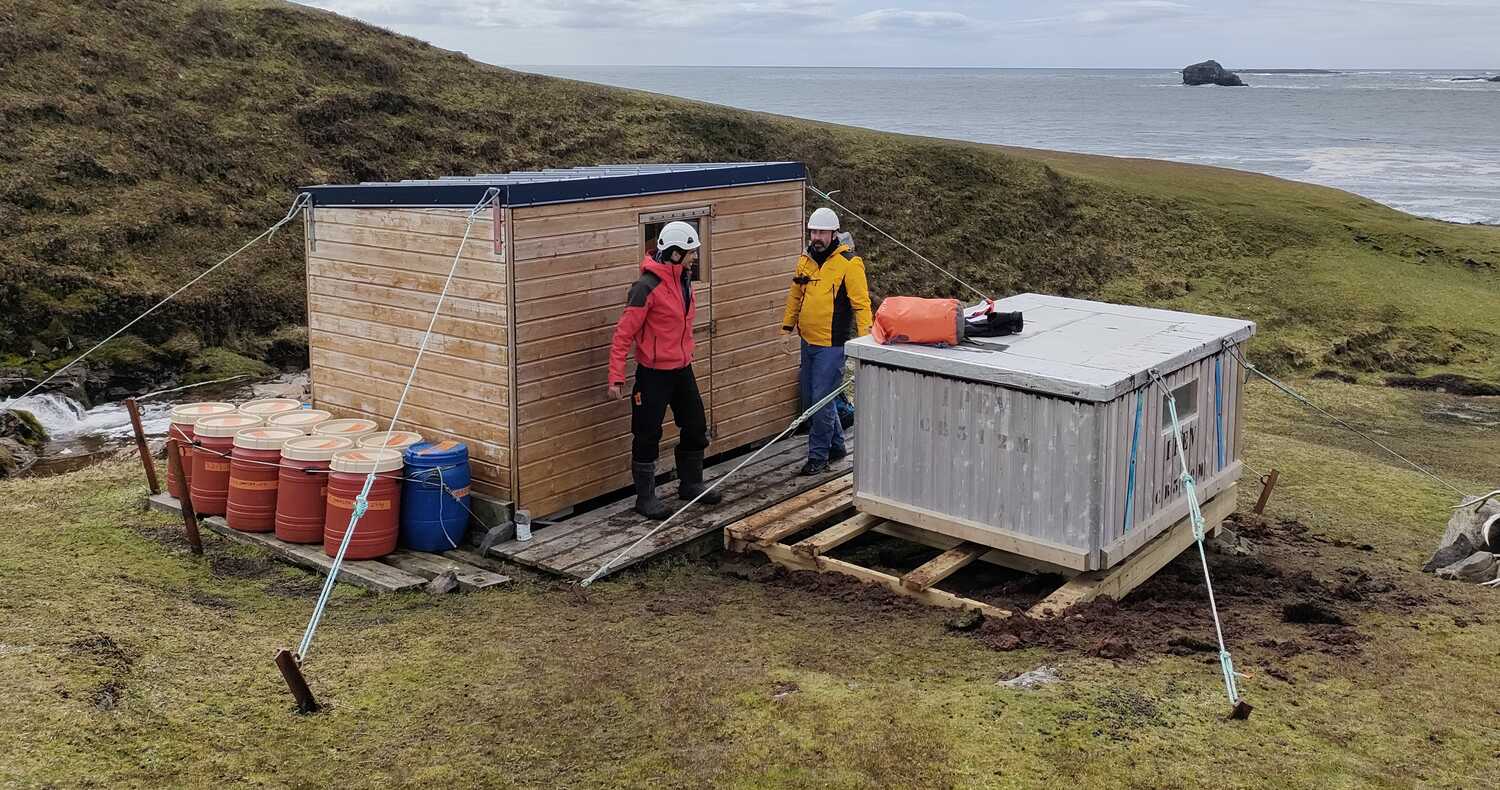 La cabane de Baie Charrier