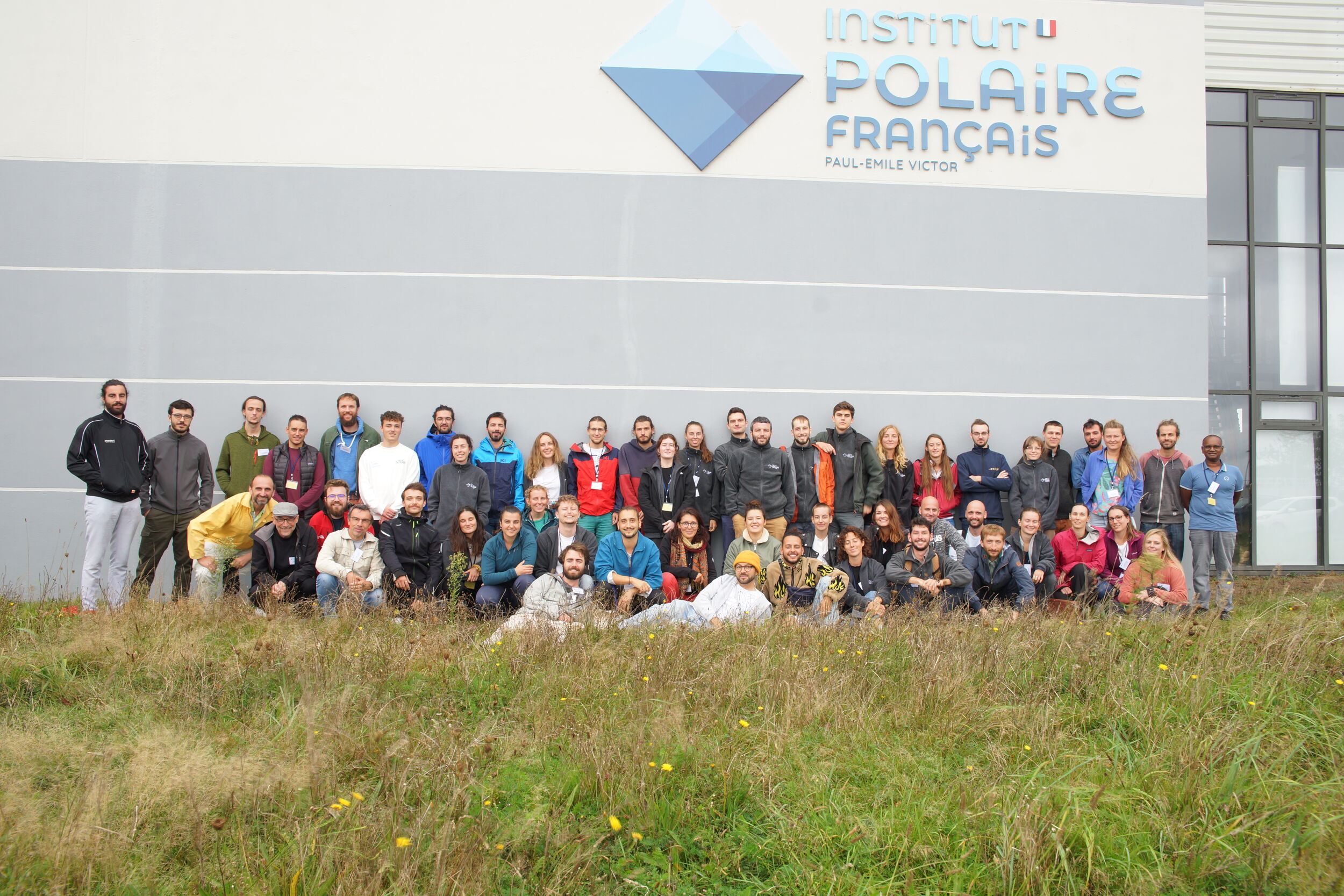 Photo de groupe de l’ensemble des hivernants